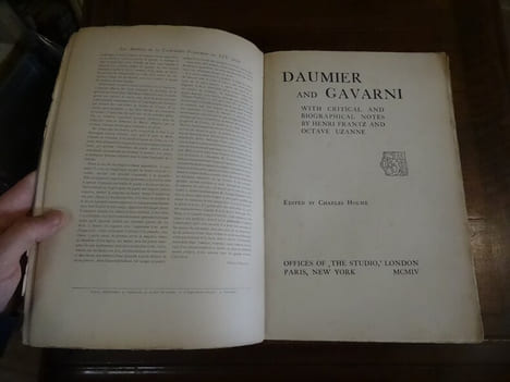 Daumier and Gavarni with critical and biographical notes. Edited by Charles Holme.. Frantz, Henri - Uzanne, Octave.