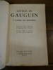 Lettres de Gauguin à Daniel de Monfreid. Précédées d'un hommage à Gauguin par Victor Segalen. Edition établie et annotée par Mme Joly-Segalen.. ...