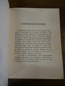 La Peinture indépendante en France. I de Monet à Bonnard. II de Matisse à Segonzac.
