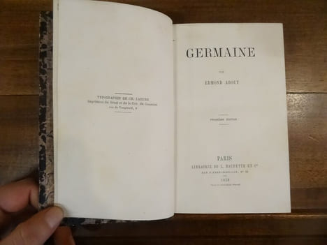 Germaine.. About, Edmond