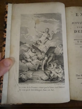 Extrait des différens ouvrages publiés sur la vie des peintres. Tome I.. [Papillon de La Ferté, Denis-Pierre-Jean]. 