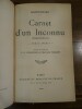 Carnet d'un Inconnu (Stépantchikovo). Roman inédit traduit du russe par J.-W. Bienstock et Charles Torquet.. Dostoïevski, Fiodor.