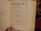 Macbeth (de shakespeare), drame en cinq actes , en vers.. Lacroix, Jules.