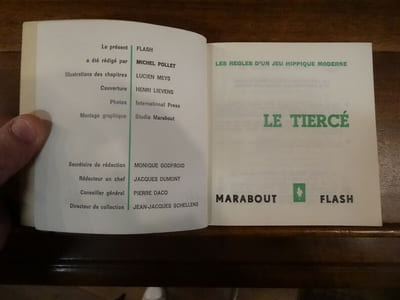 Les règles d'un jeu moderne hippique moderne. Le tiercé.