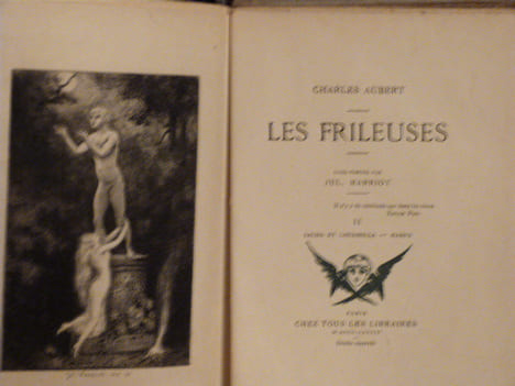 Les Frileuses. Eaux-Fortes par Hanriot. Aubert, Charles