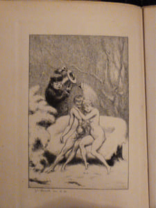 Les Frileuses. Eaux-Fortes par Hanriot