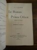 Le Roman du Prince Othon. Traduit de l'anglais par Egerton Castle.. Stevenson, R. L.