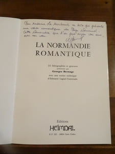 La Normandie Romantique. 113 lithographies et gravures présentés par Georges Bernage, avec une notice technique d'Edouard Lagnel-Tastemain.

