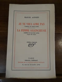 Je ne vous aime pas. La Femme silencieuse d'après Ben Jonson.