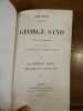 Oeuvres Complètes de Georges Sand : La Dernière Aldini, Les Maitres Mosaïstes.. Sand, George