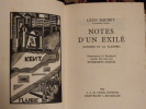 Notes d'un Exilé. (Londres et La Flandre). Daudet, Léon