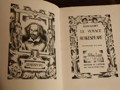 Le Voyage de Shakespeare. Illustrations de G. Goor.