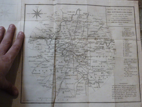 Dictionnaire topographique des environs de Paris, Comprenant le département de la Seine en entier, et partie de ceux de Seine-et-Oise, Seine-et-Marne ...