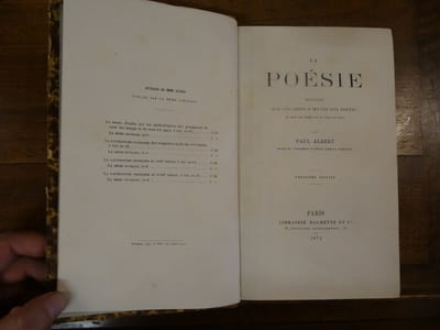 La Poésie études sur les chefs d'Oeuvre des Poëtes de tous les temps et de tous les pays.