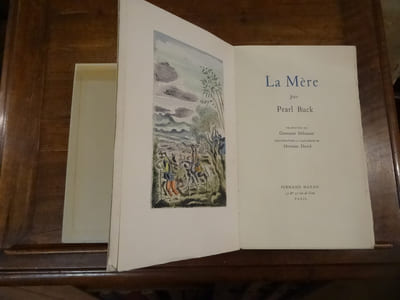 La Mère Traduction de Germaine Delamain, Illustrations à l'eau-forte de Hermine David.