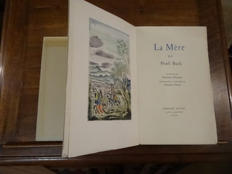 La Mère Traduction de Germaine Delamain, Illustrations à l'eau-forte de Hermine David.. Buck, Pearl