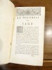 Les conseils de la sagesse ou le recueil des maximes de Salomon les plus nécessaire pour se conduire sagement, avec des réflexions sur ces maximes.. ...