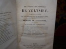 Rhétorique et poétique de Voltaire, appliqués aux ouvrages des siècles de Louis XIV et de Louis XV; ou principes de littérature, tirés textuellement ...