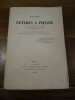 Lettres à Pauline. Edition annotée et présentée par MM. L. Royer et R. de La Tour du Villard.. Stendhal.