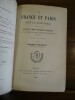 La France et Paris sous le Directoire.. Lettres d'une voyageuse anglaise, suivies des lettres de Swinburne (1796-1797).. Babeau, Albert