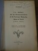 Le début de la Restauration et la Terreur Blanche dans le Nord (1814-1818). Préface de M. A. de Saint-Léger.. Beaujot, Emile.