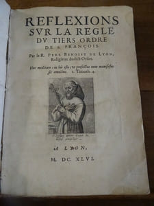Réflexions sur la Règle du tiers Ordre de S. François.