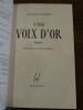 Une voix d'or.. Plisnier, Charles.