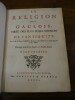 La Religion des gaulois, tirée des plus pures sources de l'antiquité.. Martin, Jacques.