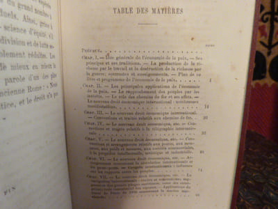L'économie de la paix et la richesse des peuples.