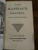 Les Manteaux - Les Manteaux. Seconde partie que l'on peut se dispenser de lire.
. [Caylus, Anne-Claude-Philippe de Tubières, comte de].