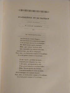 Oeuvres Complètes de Béranger. Illustrée par Grandville.  Avec Ma Biographie, ouvrage posthume orné d'un portrait en pied dessiné par Charlet.