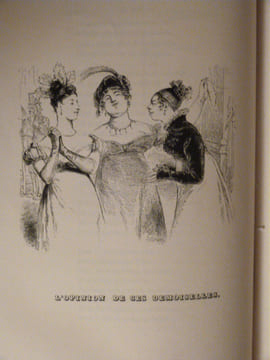 Oeuvres Complètes de Béranger. Illustrée par Grandville. Avec Ma Biographie, ouvrage posthume orné d'un portrait en pied dessiné par Charlet.. ...