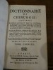 Dictionnaire de Chirurgie, contenant la description anatomique des parties du corps humain, le Méchanisme des fonctions, le Manuel des Opérations ...