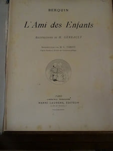 L'Ami des Enfants. Choix de Pièces. Illustrations de Gerbault.