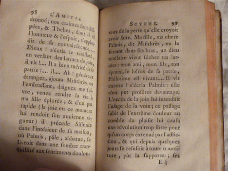 L'amitié Scythe ou Histoire de la conjuration de Thèbes.. Anonyme