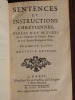 Sentences et Instructions Chrétiennes tirées des Oeuvres de S. Grégoire Le Grand, Pape, et de S. Paulin Evêque de Nole.. Laval, Sieur de