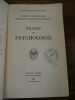 Traité de psychologie.. Dwelshauvers, Georges.