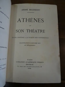 Athènes et son théâtre.