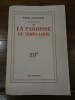 Mémorial III. La paroisse du temps de jadis.. Jouhandeau, Marcel. 