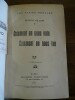 Paris, Maison d'édition, 1905. In-8, demi chagrin époque, dos à nerfs, titre doré. Faux-titre, titre, 395 pp, 2 ff non chiffrés (publicité pour la ...