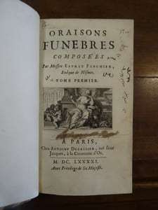 Oraisons Funèbres.