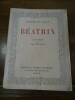 Béatrix.. Balzac, Honoré de.