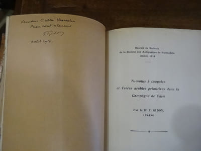 Basse-Normandie Préhistorique (recueil de plaquettes).