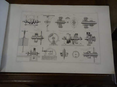 Le Vignole des mécaniciens, essai sur la construction des machines, études des éléments qui les constituent, types et proportions des organes qui composent les moteurs, les transmissions de mouvement et autres mécanismes. Atlas seul.

