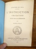 L'Instruction Obligatoire, état de la question.
. D'Hulst, Maurice