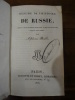 Résumé de l'histoire de Russie, depuis l'établissement de Rourik et des scandinaves, jusqu'à nos jours.. Rabbe, Alphonse.