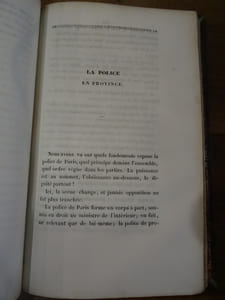 Etude sur la Police.