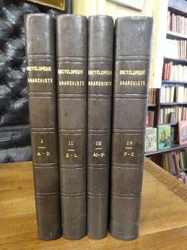 Encyclopédie anarchiste. Sous la direction de Sébastien Faure.. Faure, Sébastien.