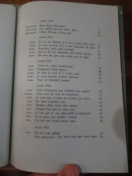 Lettres à Anie Besnard. Etablissement du texte, justification de la chronologie, par Françoise Buisson.. Artaud, Antonin.