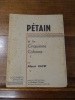 Pétain et la Cinquième Colonne. . Bayet, Albert